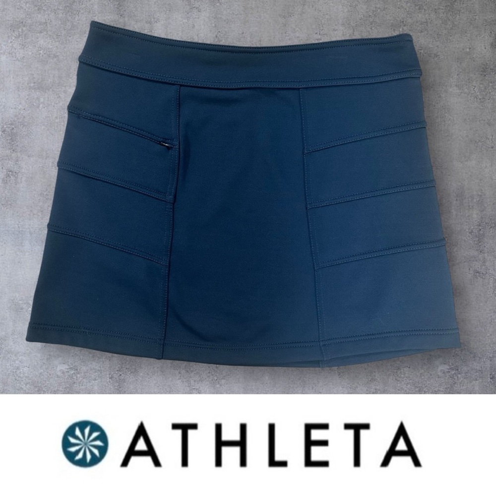 Athleta Asphalt Blizzard Skirt, Size‎ M, MSRP $54 - Picture 2 of 6